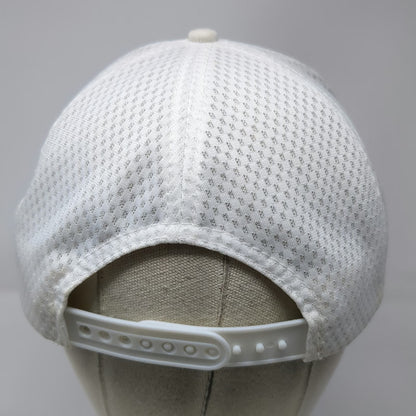 Nike Snapback White One Size Hat Mesh Challenge Court Tennis Green Underbrim