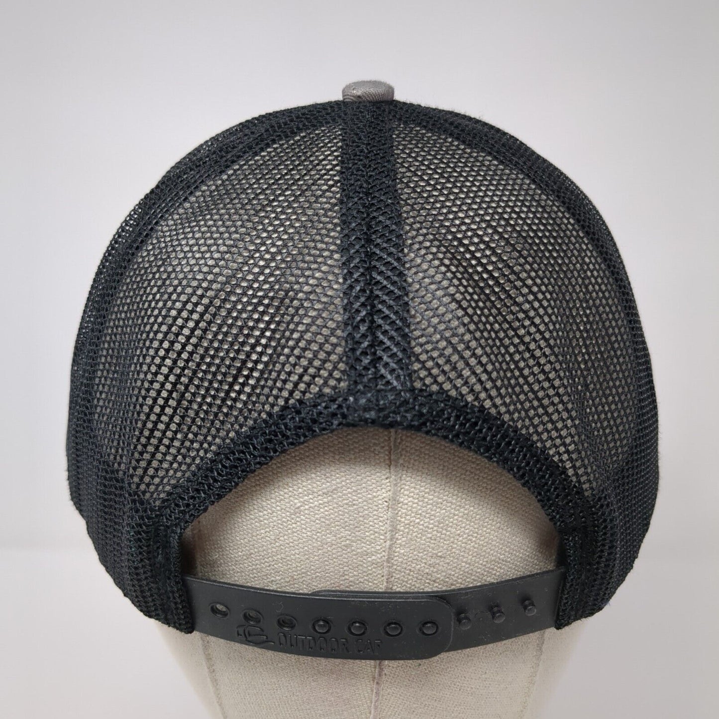 A Better Life XPLR ID East Idaho Credit Union Trucker Hat Gray OS Mesh Back OC