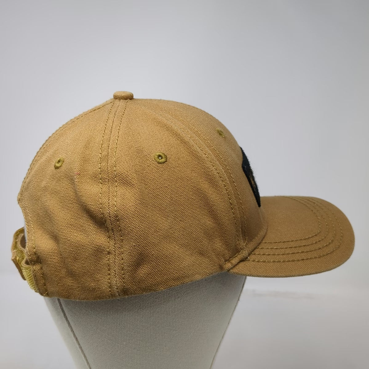 Kenworth Baseball Cap Brown One Size Strapback Cotton Patch Trucking Logo Hat