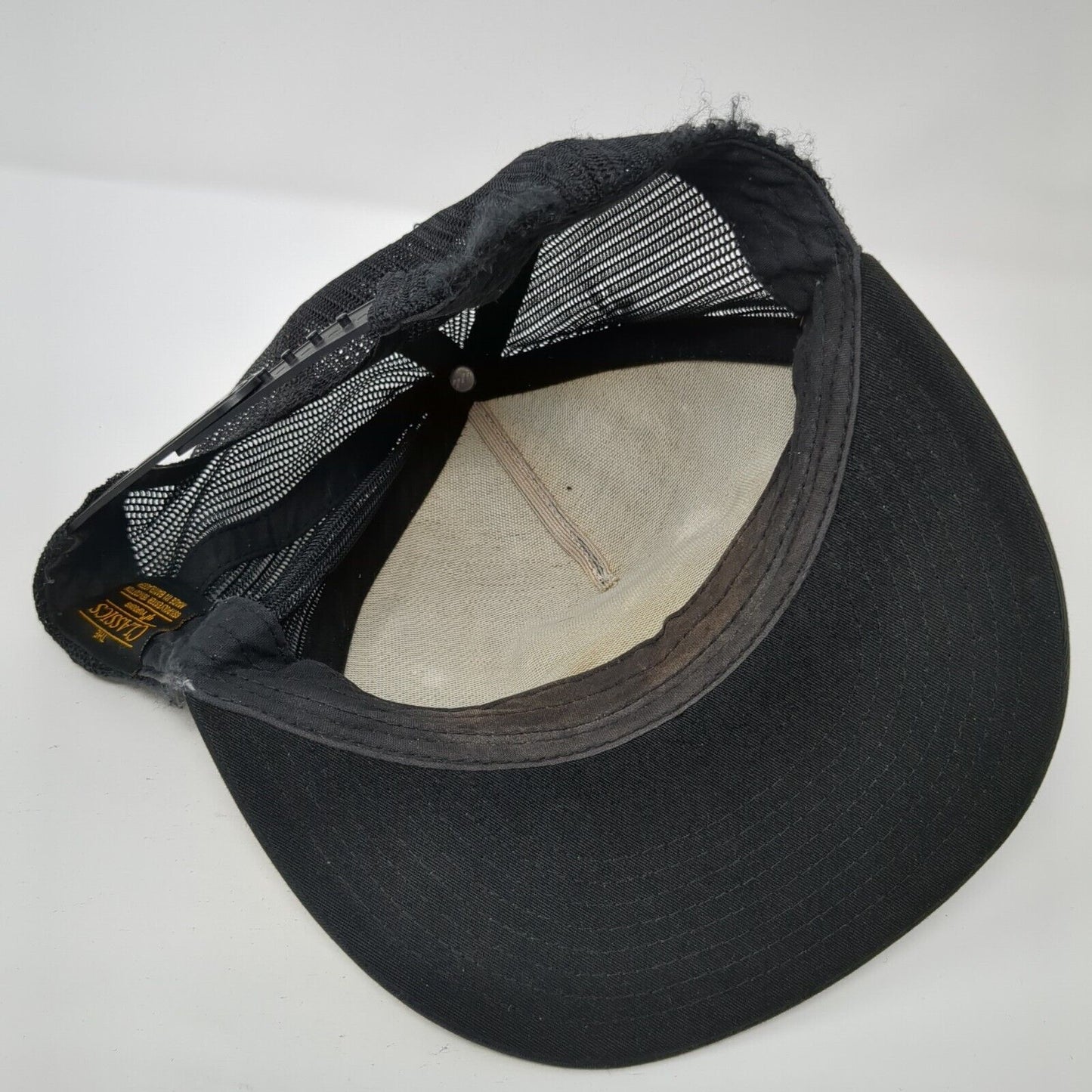 Cinco Patas Mexican Style Lager Snapback Trucker Hat Black OS Mesh Back Yupoong