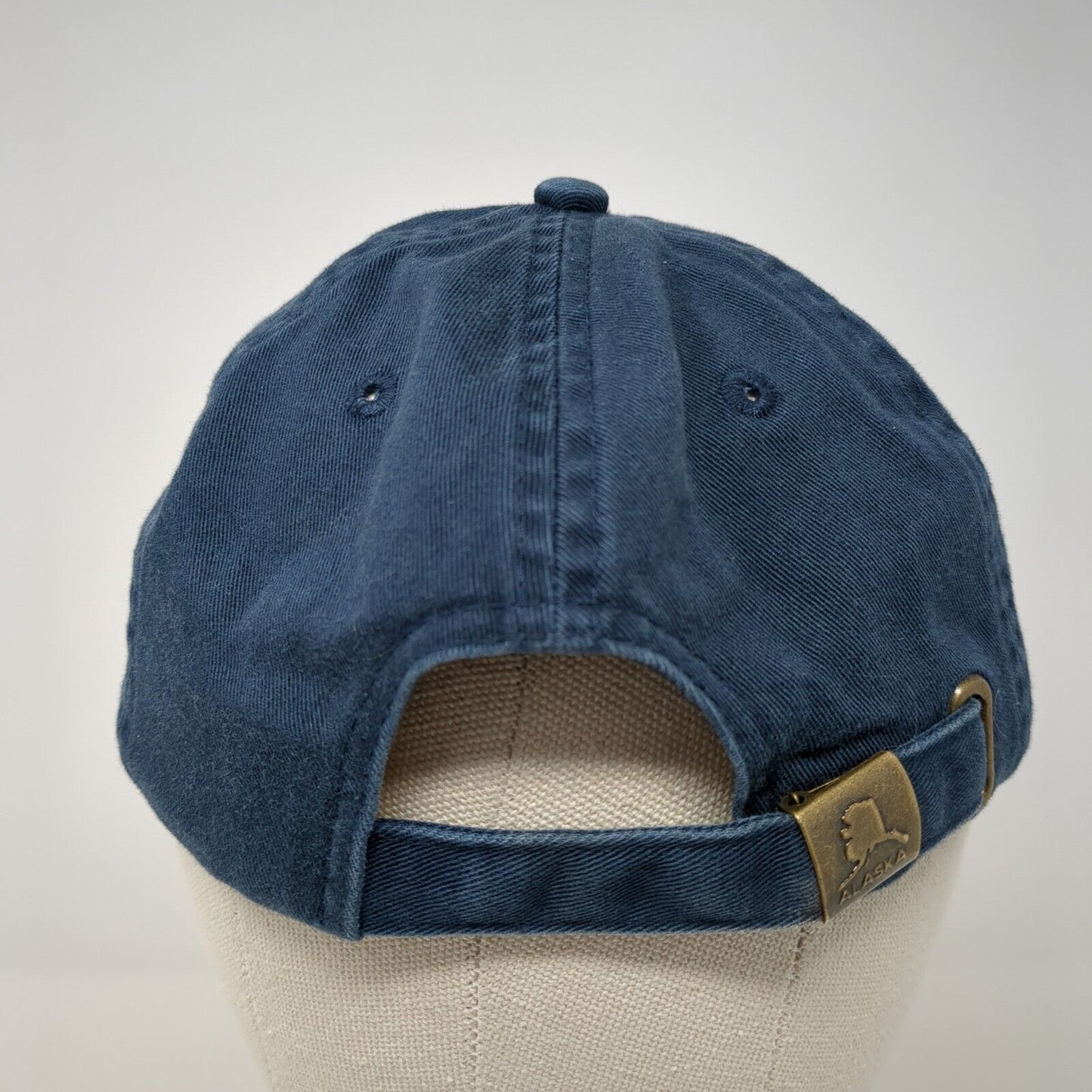Alaska Stars Slideback Hat Blue One Size Adjustable Embroidered 6 Panel