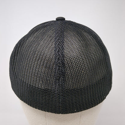 Woodland Empire Ale Craft Fitted Mesh Back Trucker Hat Black One Size