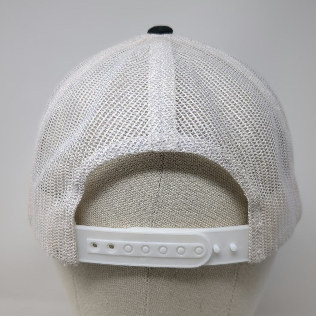 Yupoong Trucker Hat Black White One Size Seaside Brewing Co Mesh Back Snapback