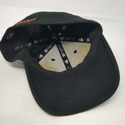New Era MLB San Francisco Giants Baseball Cap Black M Hat Stretch Fit 39THIRTY
