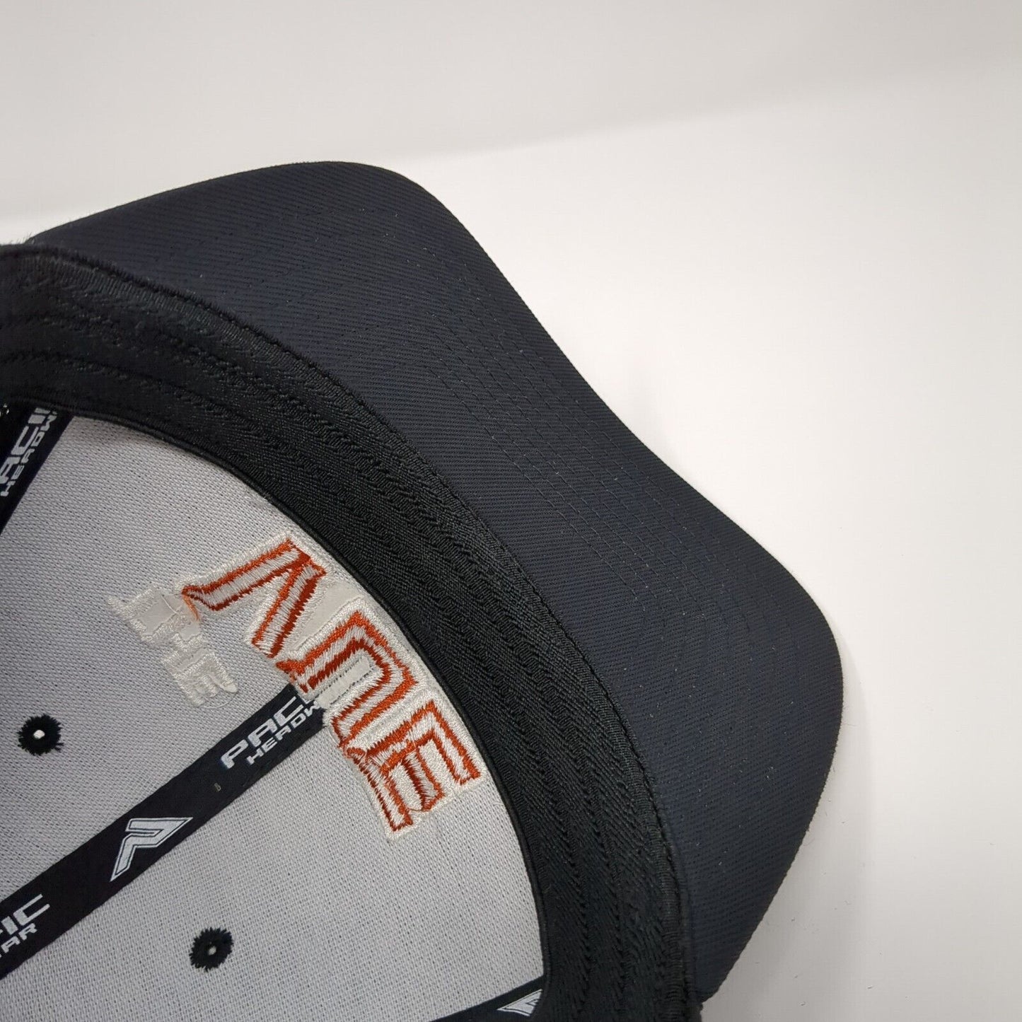 The Vue Warhawk Softball Fitted Mesh Back Trucker Hat Black 7 3/8-8