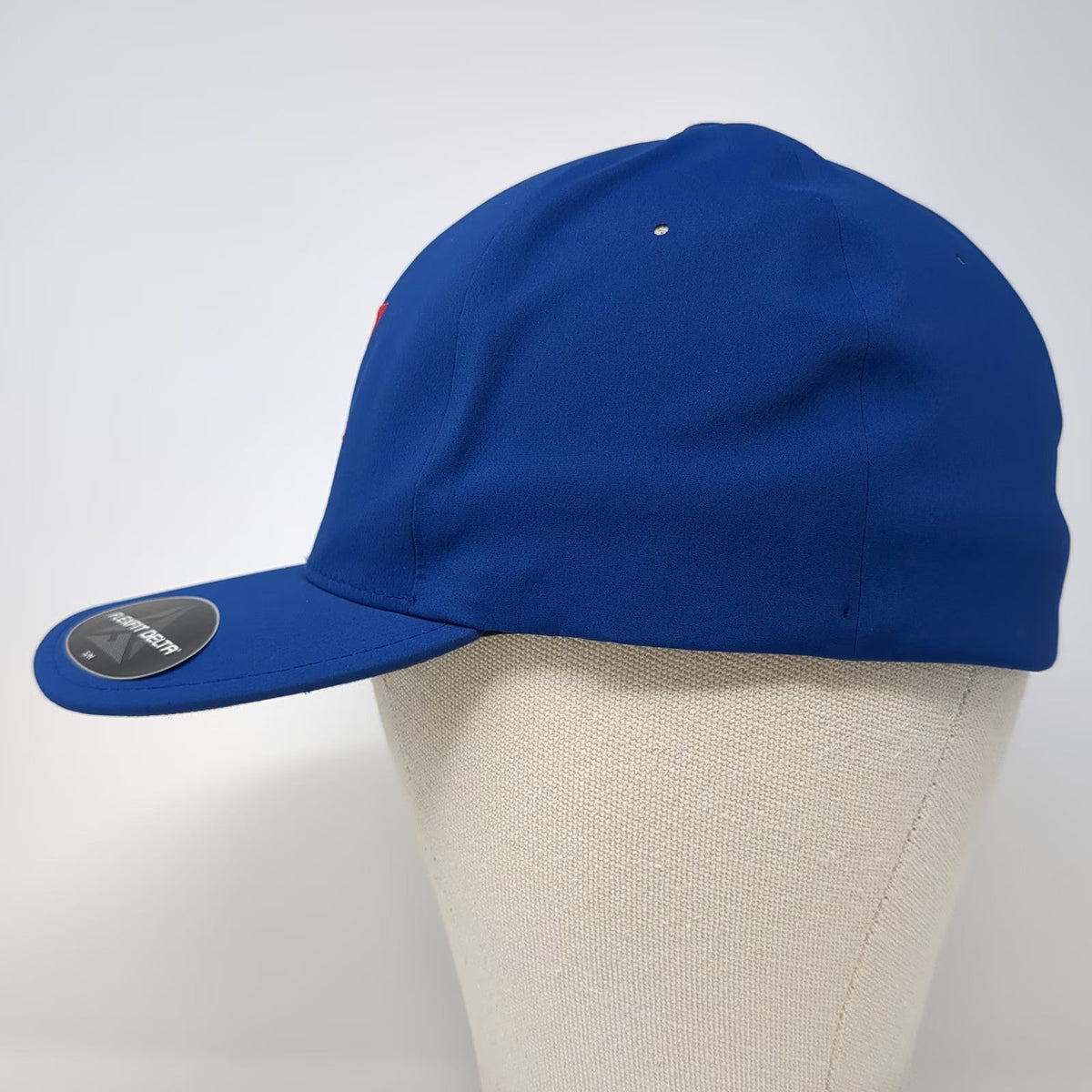 Flexfit Baseball Cap Blue M Fernandes Feeds Cow Cattle Ranch Hat Fitted Delta