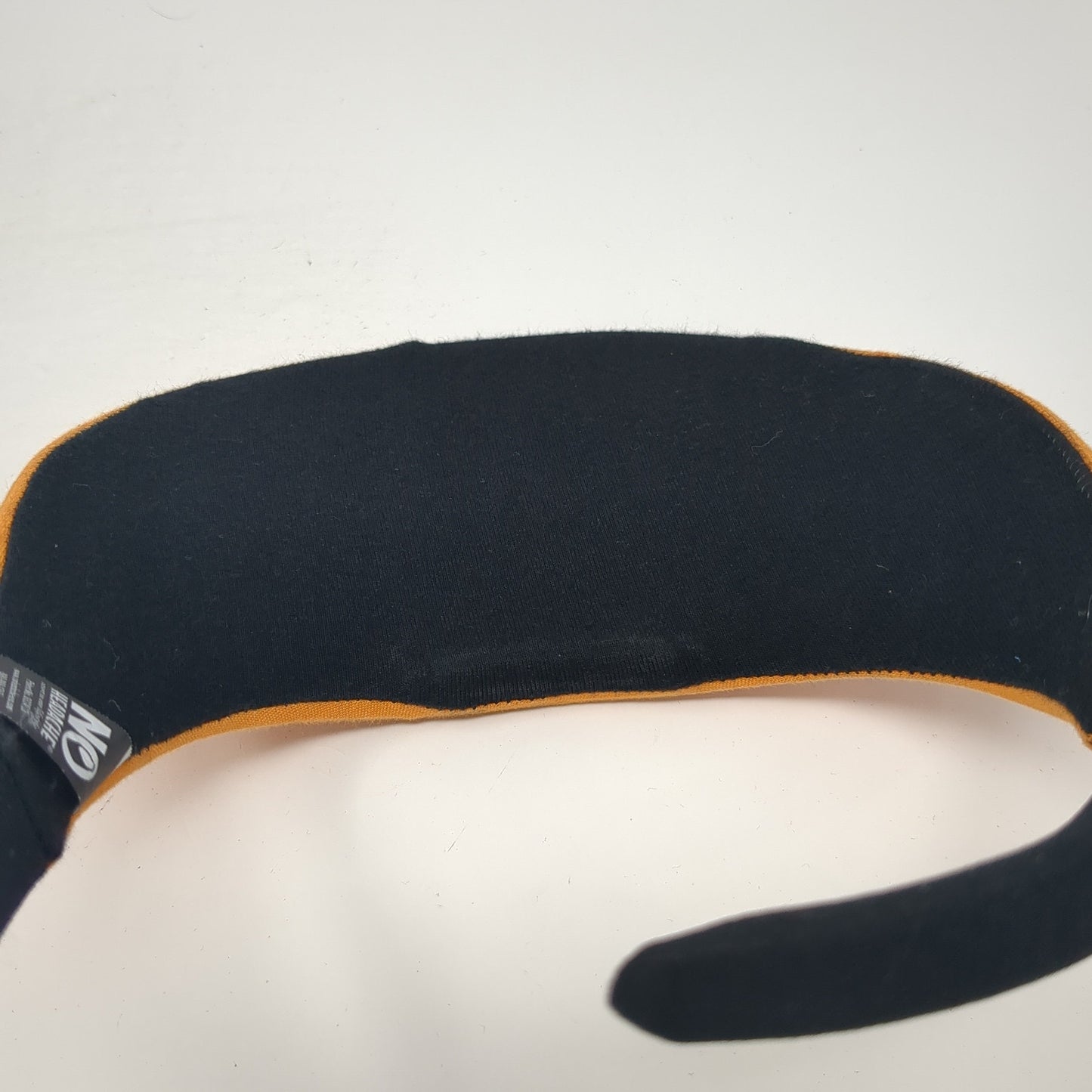 No Headache Sun Visor Hat Orange One Size Adjustable Lightweight Blank