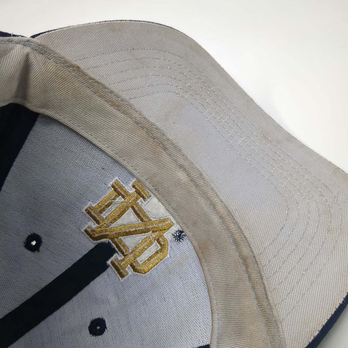 Notre Dame Irish NCAA Captivating Headgear Blue Gold One Size Cap Strapback Hat