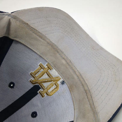 Notre Dame Irish NCAA Captivating Headgear Blue Gold One Size Cap Strapback Hat
