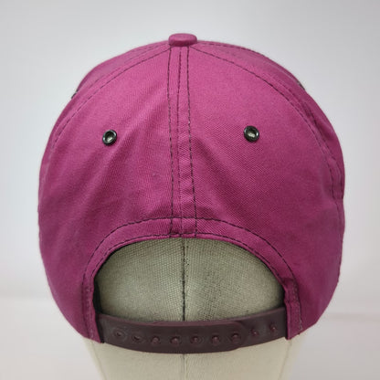 5 Panel Pink SeaWorld Shamu Orca Killer Whale Made in USA Snapback Hat Vintage