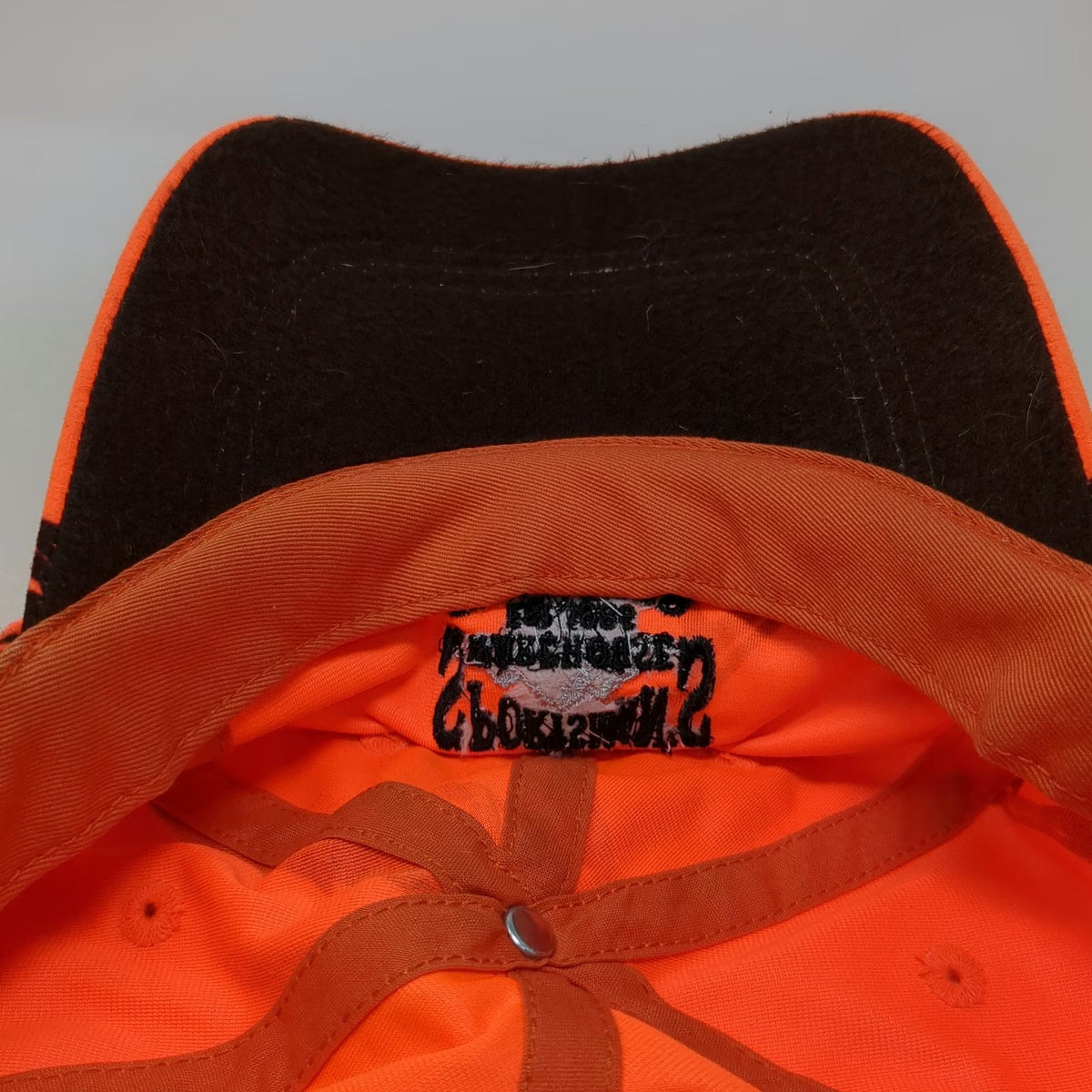 Gamehide Sportsmans Warehouse Outfitter Orange Camo Hat Baseball Cap One Size