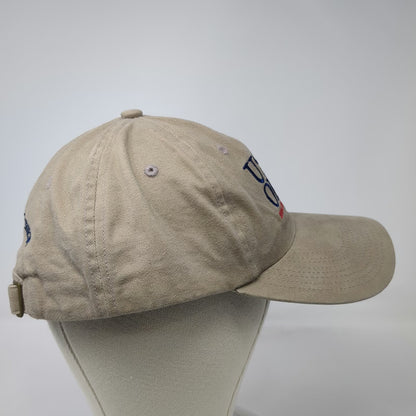 Beige One Size Baseball Cap Hat 2004 US Open Shinnecock Hills Golf USGA Member