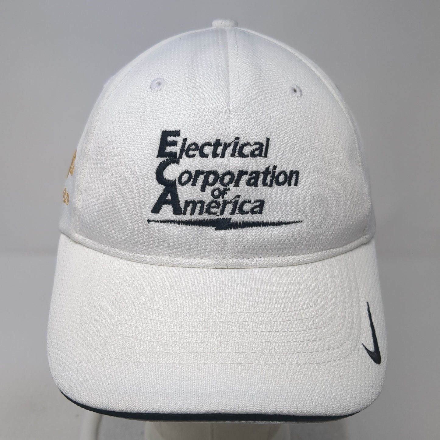 Electrical Corporation of America Fitted Baseball Cap White Large Legacy91 Nike