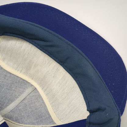 Marillion Trucker Blue Band Snapback Hat Metal Pin Embroidery Graphic Vintage