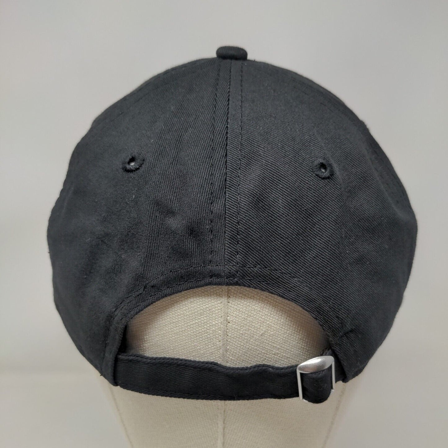 Hard Rock Poker Slideback Hat Black OSFM Adjustable Embroidered New Era