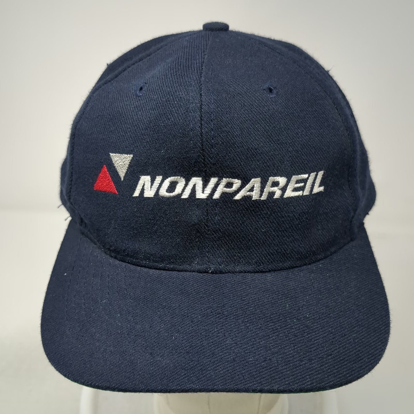 Otto Snapback Blue Hat One Size Nonpareil Logo Green Underbrim 6 Panel Acrylic