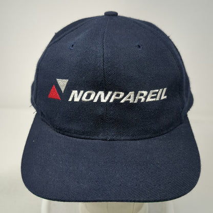 Otto Snapback Blue Hat One Size Nonpareil Logo Green Underbrim 6 Panel Acrylic