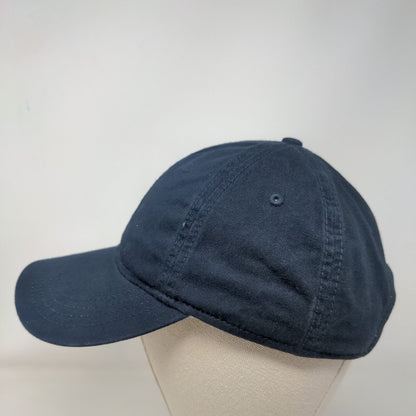 Tommy Hilfiger Slideback Hat Blue One Size Adjustable Embroidered Logo 6 Panel