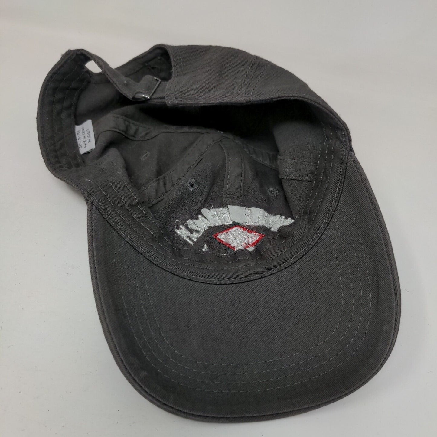 Myrtle Beach South Carolina Slideback Hat Gray One Size Embroidered