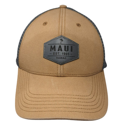 Maui Hawaii Patch Snapback Mesh Back Trucker Hat Multi One Size Legacy