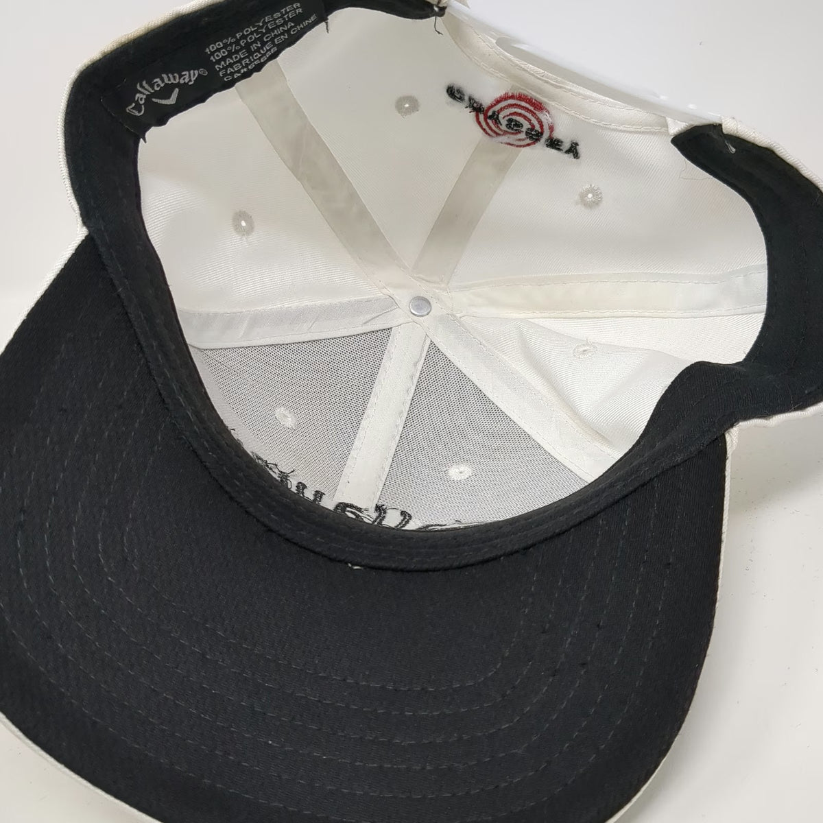 Callaway Snapback White One Size Apex Epic Flash Odyssey Multi Logo Golf Hat