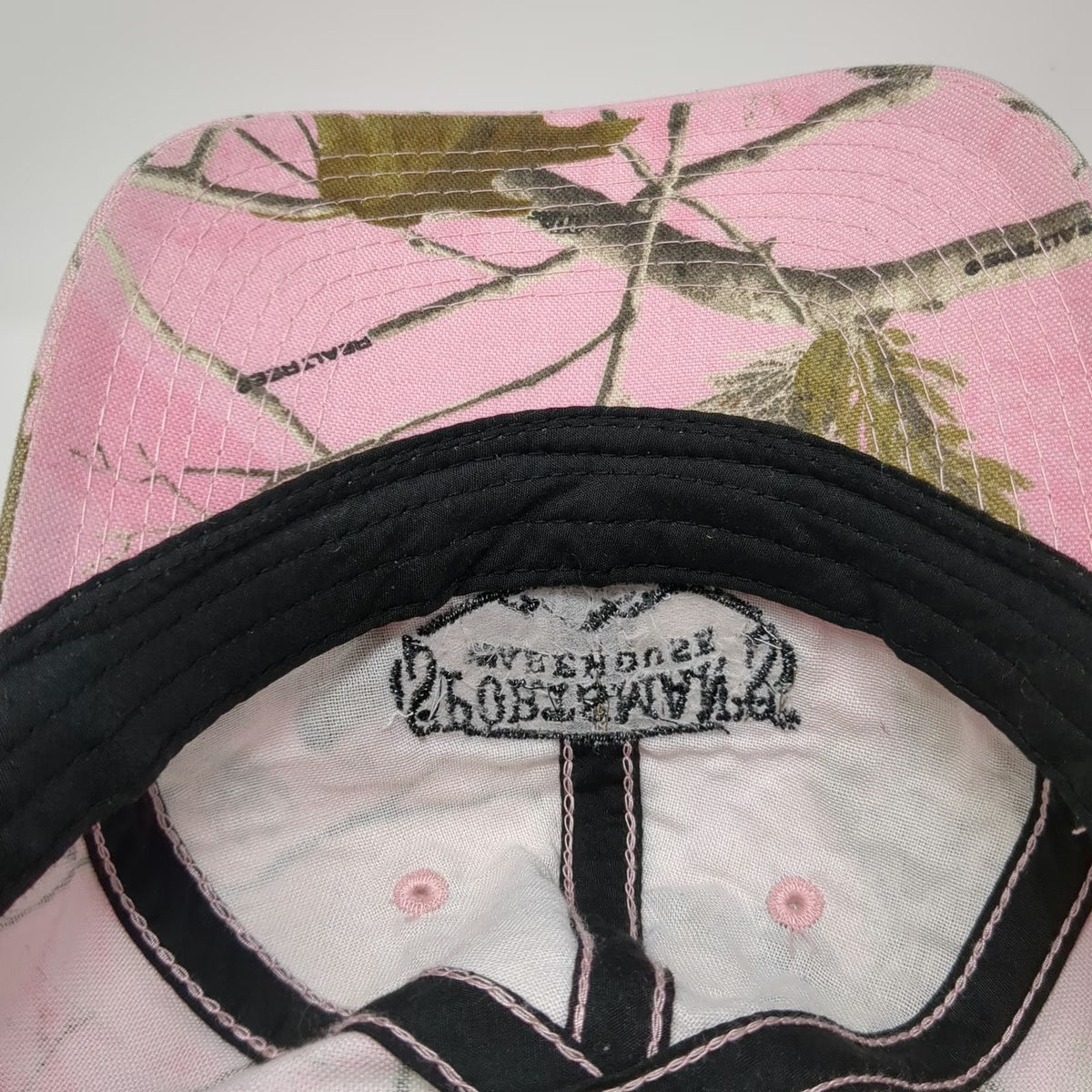 Outdoor Cap Sportsman's Warehouse Baseball Hat Pink Camo One Size Strapback Logo