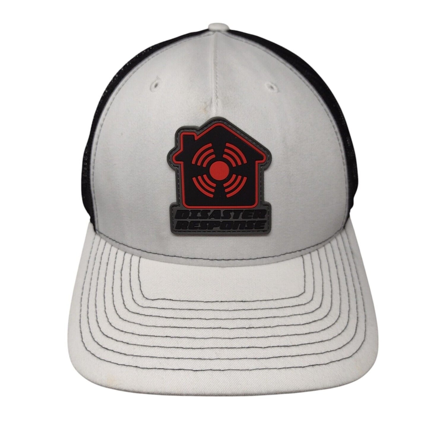 Disaster Response Snapback Trucker Hat Multicolor One Size Mesh Back