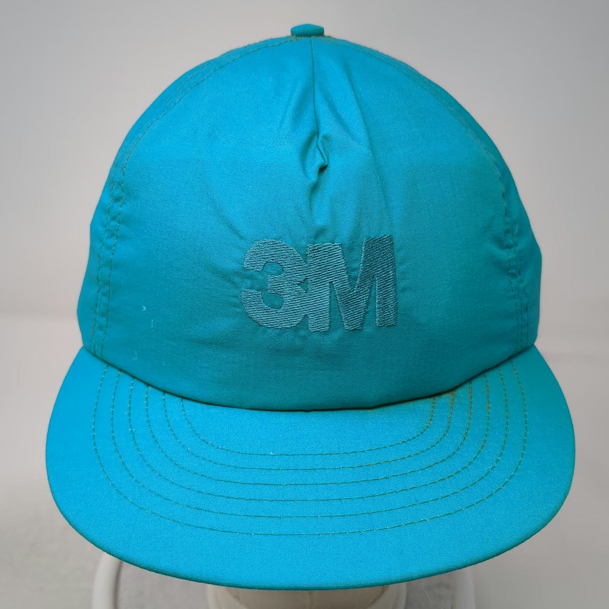 Cap America 5 Panel Blue One Size Snapback Hat 3M Logo Tonal Lightweight Promo