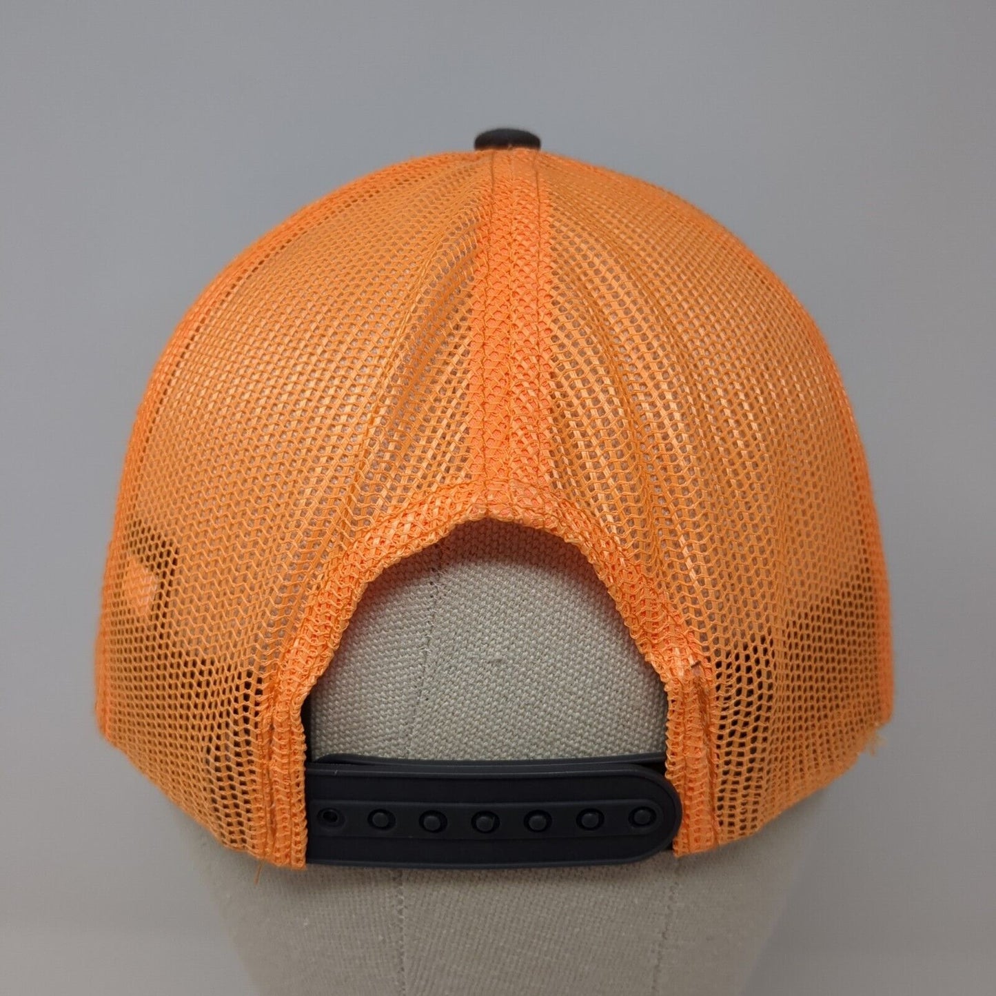 Letter M Snapback Mesh Back Trucker Hat Multi One Size Port Authority