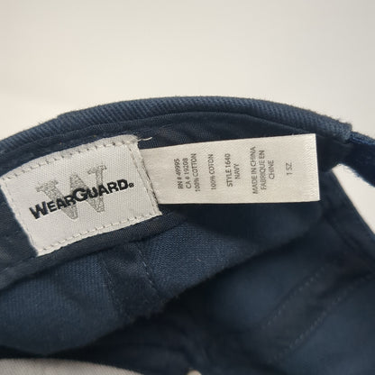 WearGuard Strapback Hat Blue One Size Adjustable Blank Outdoor 6 Panel