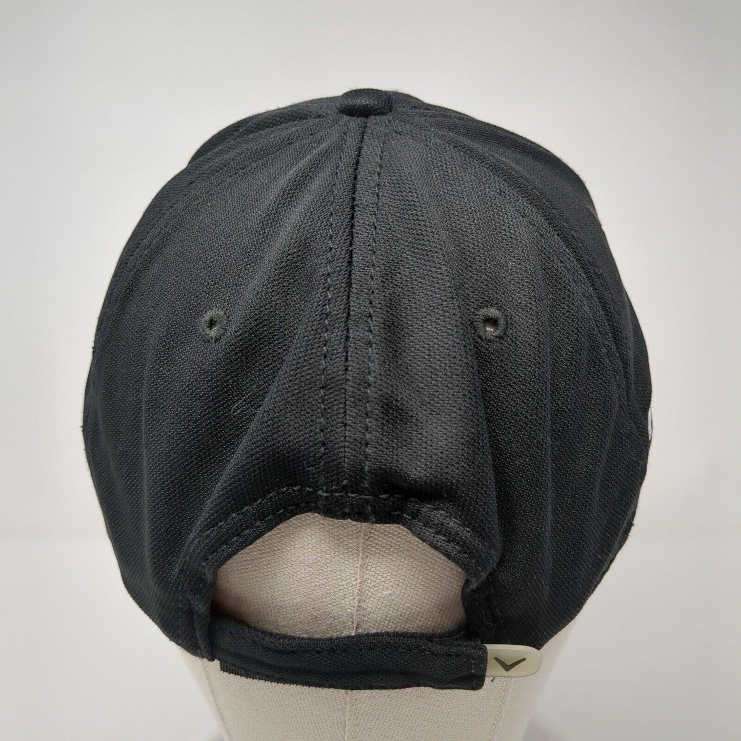Callaway Hex Hot Strapback Hat Black One Size Adjustable Embroidered 6 Panel
