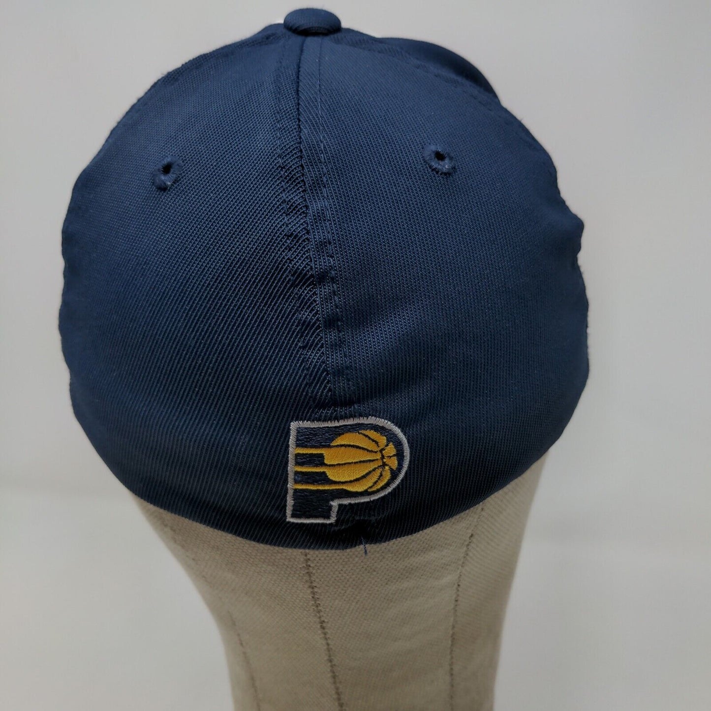 Reebok Boys Fitted Hat Blue White Embroidered Indiana Pacers Logo