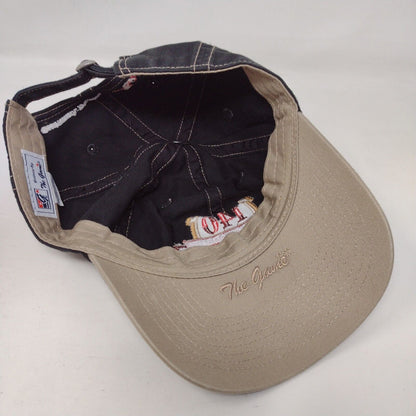 The Game 140th Kentucky Derby Slideback Hat Black OSFA Embroidered Logo Cotton
