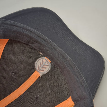 Port Authority Boise Cascade Gray Orange One Size Trucker Hat Mesh Snapback Logo