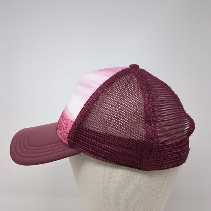 Never Stop Exploring Snapback Trucker Hat Multicolor OS Mesh Back The North Face