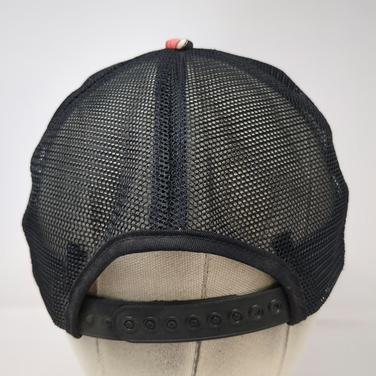 Crookham Company Trucker Hat Black Floral One Size Snapback Mesh Hat