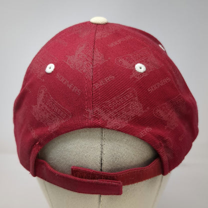 Oklahoma Sooners NCAA Captivating Headgear Red Cap One Size Allover Print Hat