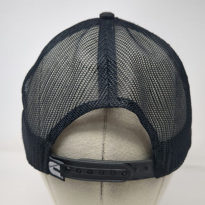 Cummins Trucker Hat Black One Size Mesh Back Structured Embroidered Snapback
