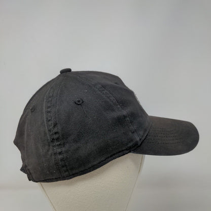 Quality Cuts Barber Shop Strapback Hat Black One Size Adjustable 6 Panel George