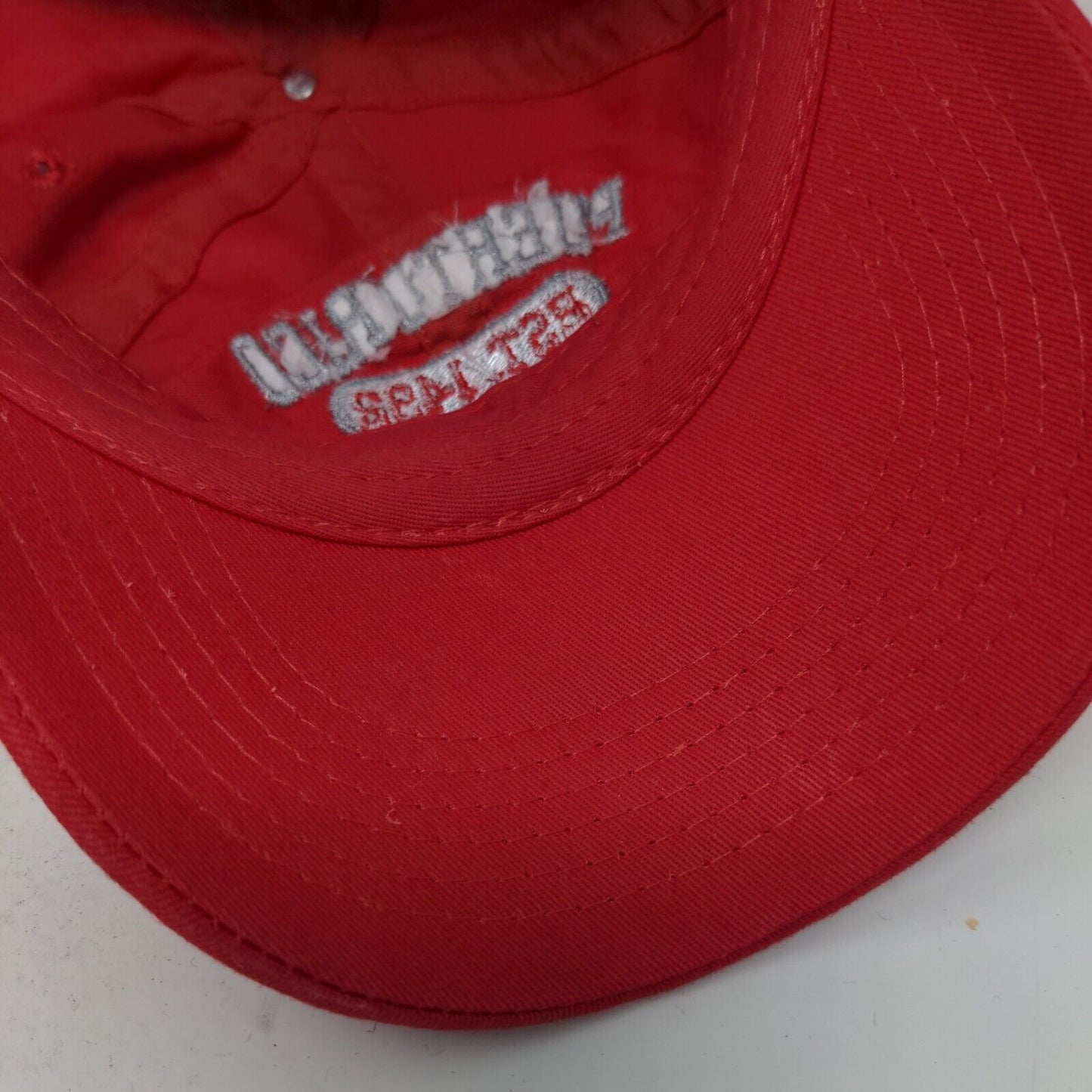 Puerto Rico Caribbean Paradise Slideback Hat Red One Size Embroidered