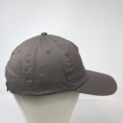 Hit Wear 5 Panel Gray One Size Home Depot Strapback Cotton Hat Logo Square