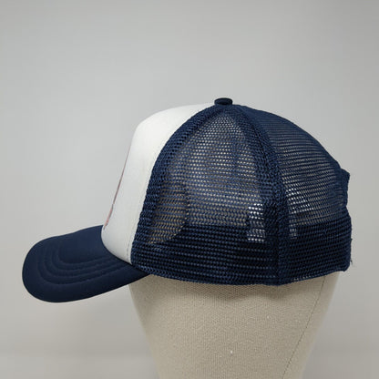 F45 Functional 45 Training Snapback Trucker Hat Blue OS Adjustable Mesh Back