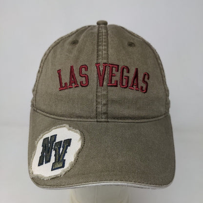 Triangle Sport Men's Strapback Hat Brown Size OSFM Embroidered Las Vegas Nevada