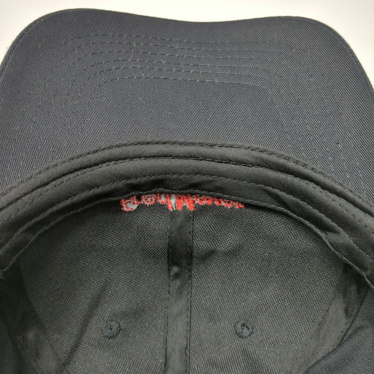 Baseball Cap Black One Size Embroidered Fred Meyer Logo Strapback Retail hat