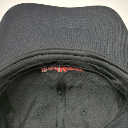 Baseball Cap Black One Size Embroidered Fred Meyer Logo Strapback Retail hat