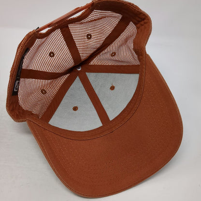 Flylow Trucker Hat Brown One Size Snapback Mesh Mountain Sun Logo Home Grown