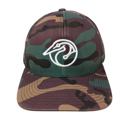 Fremont Snapback Hat Camouflage One Size Adjustable Embroidered Classics Yupoong