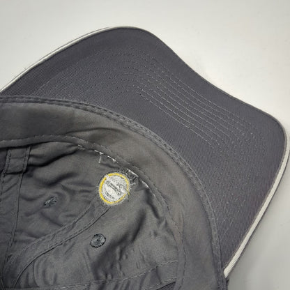 Port & Company White Cap Dow Gray Baseball Cap One Size Strapback Hat Dowsil