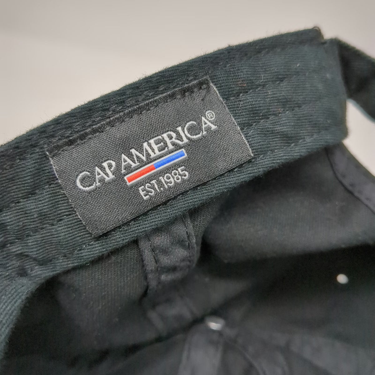 Cap America Baseball Cap Black One Size Heard It On House Inhabit H/H Hat