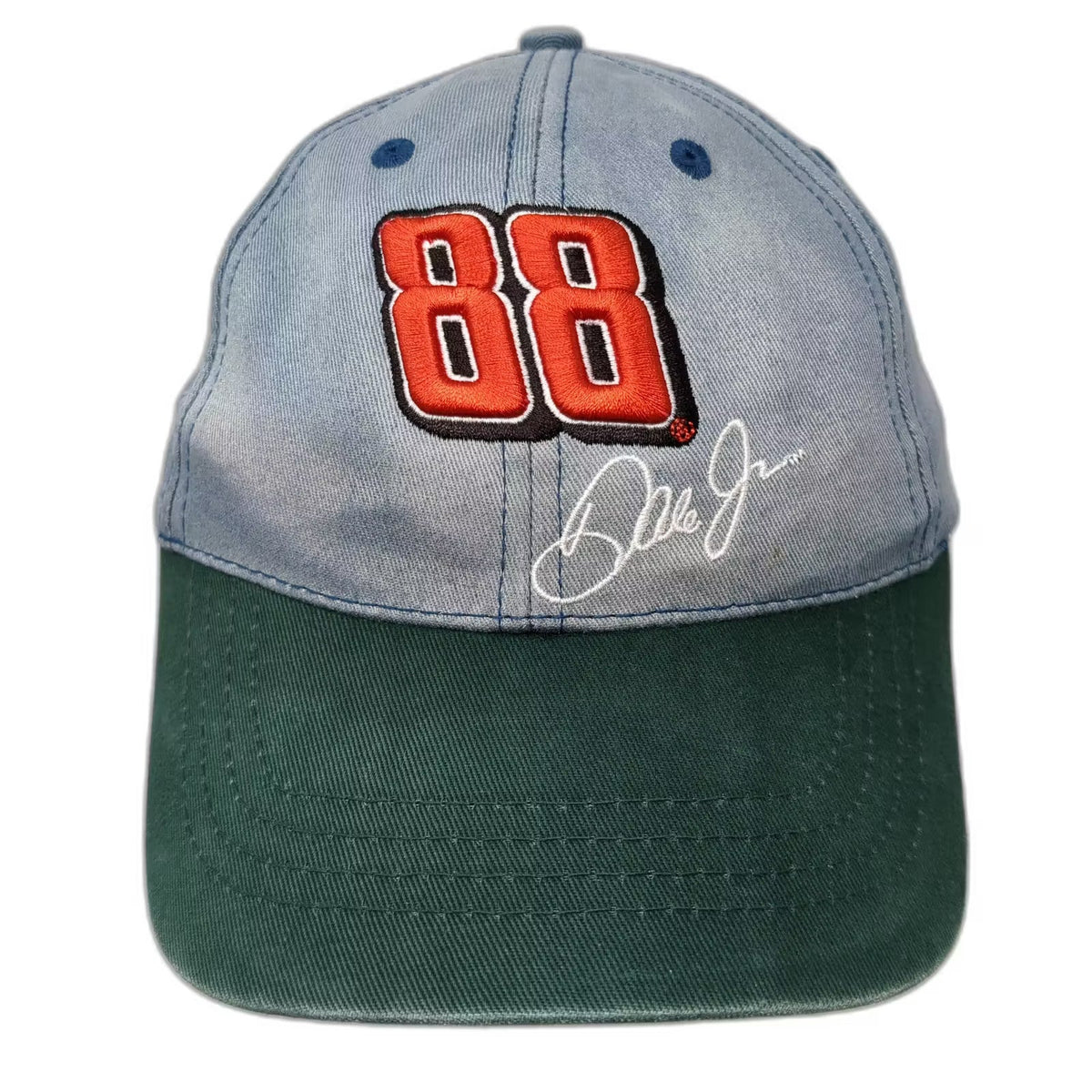 Dale Earnhardt Jr 88 NASCAR Kellogg's Racing Blue Green Strapback Hat Cap OSFM
